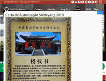 Tablet Screenshot of institutolohan.com.br